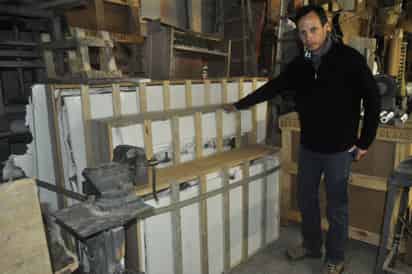 Proceso. Será en Casa Montaña en donde se restauren los vitrales, tras la evaluación de los daños. (GUADALUPE MIRANDA)