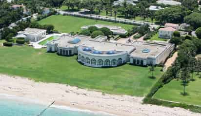 'Acabo de vender una casa en Palm Beach por aproximadamente 100 millones', dijo Trump a los anfitriones del programa 'Squawk Box' de CNBC. (ESPECIAL)