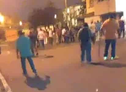 Durante la madrugada de hoy se enfrentaron dos grupos que se disputan el control del Sindicato Nacional “Unidad y Progreso” de Tenaris Tamsa. (ESPECIAL)