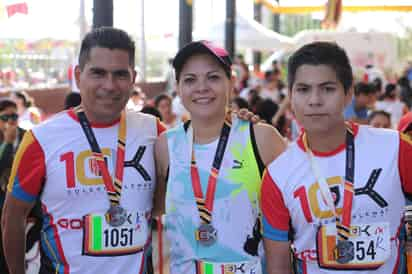 Ramón, Blanca y Saúl.