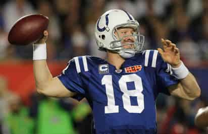 Peyton Manning llegó a dos Super Bowls y ganó uno con los Colts. (Archivo)