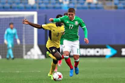 El canterano de Santos, Kevin Lara tuvo participación en el primer partido del Tricolor ante Vanuatu. (Cortesía)