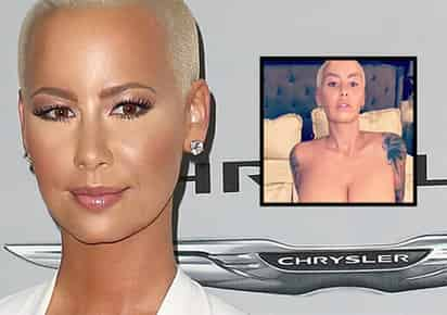 Amber Rose impresiona en redes sociales