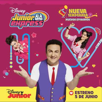 La nueva temporada acompaña el estreno del nuevo show en vivo de Junior Express, que ya está recorriendo distintas ciudades de Argentina y se presentará el próximo 24 de junio en el Teatro Ópera de Buenos Aires. (ESPECIAL)