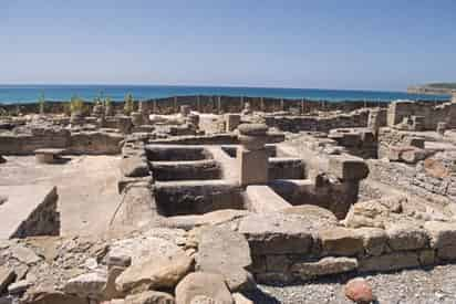 Factoría de salozones y garum de la ciudad romana de Baelo Claudio,
España. Foto: Anual