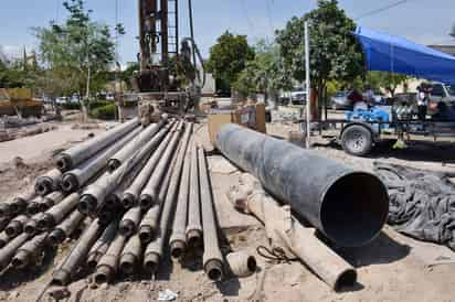 Regularizan. El Simas asegura que en 25 días estará listo el nuevo pozo Madero, con lo que mejorará abasto de agua en el centro. (FERNANDO COMPEÁN)