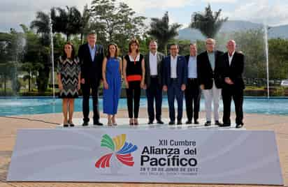 Cumbre. Ministros  en la XII Cumbre Alianza del Pacífico en donde participaron 3 mexicanos. 