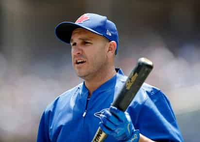 Miguel Montero ya sólo piensa en los Azulejos de Toronto. (AP)