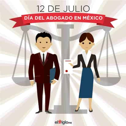 El día, además de reconocer la labor de los expertos en leyes, busca hacerles un llamado para que actúen, precisamente, bajo un marco legal y lleno de justicia. (EL SIGLO DE TORREÓN)