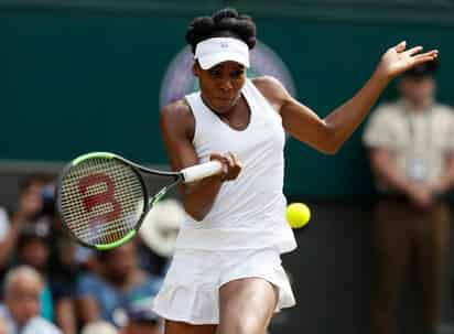 Venus Williams se mide hoy en la final de Wimbledon a Garbiñe Muguruza. (AP)