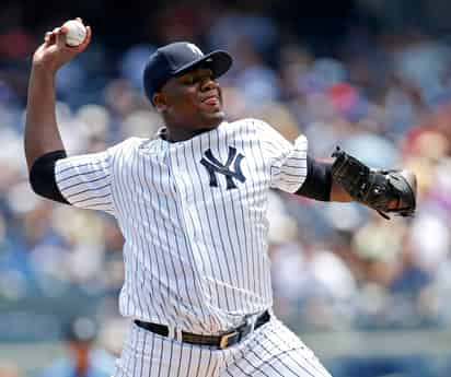 El lanzador Michael Pineda tiene problemas en el codo derecho. Pineda podría perderse el resto de la campaña