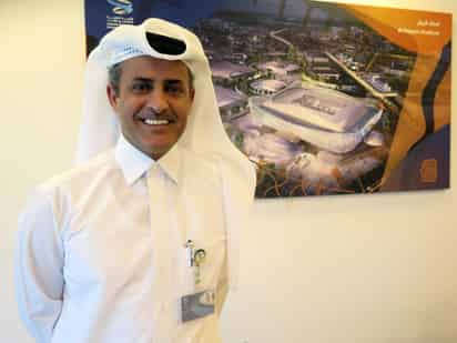 El director ejecutivo del departamento de Instalaciones de Competición del comité organizador del Mundial Catar 2022, Ghanim Ali al Kuwari. Contratación de Neymar, gran golpe para PSG... y para Catar