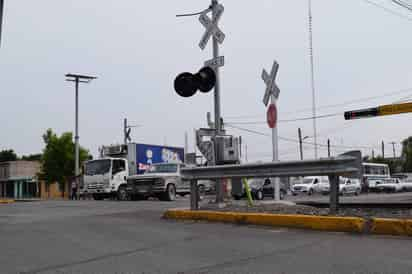 Cruceros. Los cruces de calles con las vías del tren son el mayor problema de vialidad. 