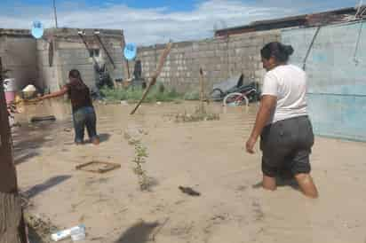 Lluvia. Ceballos amanece bajo el agua, hay más de 100 viviendas afectadas, 12 con daños graves. (NORMA IBARRA)