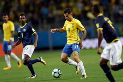 Coutinho brilla con la selección sudamericana en la eliminatoria. (AP)