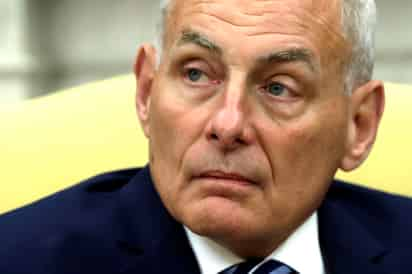 John Kelly, no sólo habló de que México estaba al borde del colapso sino que incluso lo calificó como 'narcoestado fallido'. (ARCHIVO)