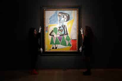 Pintado en octubre de 1954, el retrato pasó años en la colección privada de Picasso y ha sido rara vez visto en público. (AP)