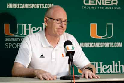 Jim Larrañaga, entrenador de la Universidad de Miami. 