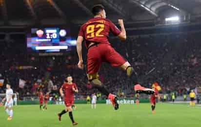 Stephan El-Shaarawy marcó dos goles en la victoria de la Roma 3-0 sobre Chelsea. (AP)