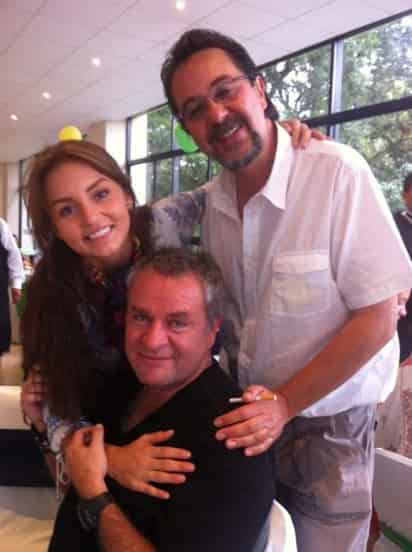 Producción. Claudio Reyes trabajó con Alberto ‘El Güero’ Castro y Angelique Boyer en el melodrama Tres veces Ana.