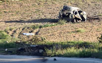 Explosión. La reportera murió al explotar una potente bomba colocada en su coche. (AGENCIAS)