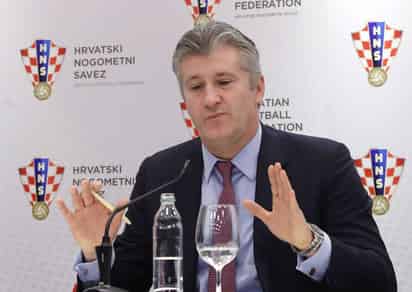 El presidente de la Federación Croata de Futbol, Davor Suker.