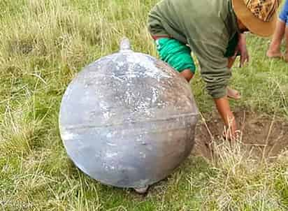 La fuerza aérea ha confirmado la caída de los objetos. (INTERNET)