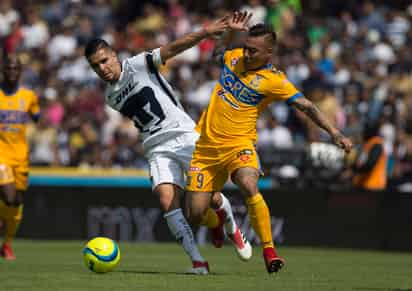 Los Tigres enfrentaron a Pumas el domingo pasado, mismo en que terminaron derrotados 2-0. (ARCHIVO)