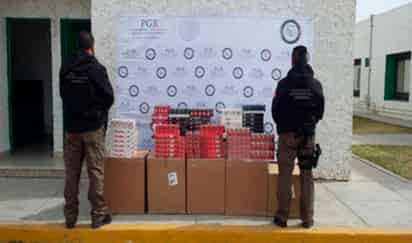 Decomiso. Se aseguraron 90 mil piezas de cigarrillos. (EL SIGLO DE TORREÓN) 