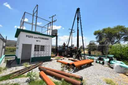 Abasto. Estos trabajos se realizaron el pasado mes de enero, con el propósito de garantizar en la temporada de calor el servicio. (EL SIGLO DE TORREÓN)