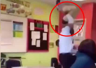 El video circula por redes sociales. (INTERNET)