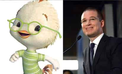 Chicken Little y Ricardo Anaya. (Especial)