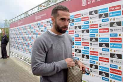 El jugador madridista ya se incorporó con la comitiva de su Selección.