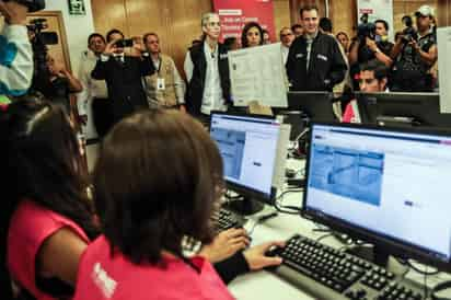 Ayer se realizó un simulacro del PREP. (EL UNIVERSAL) 