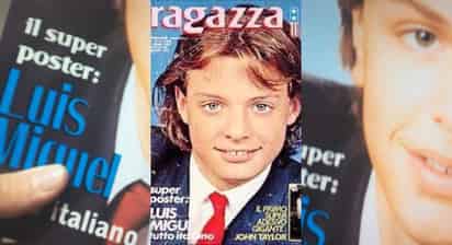 En la serie aparece Luis Miguel en una portada de la revista Ragazza in. (Especial)