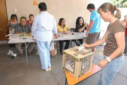 Elección. Está programada la apertura de las casillas a partir de las 8:00 horas de este domingo.