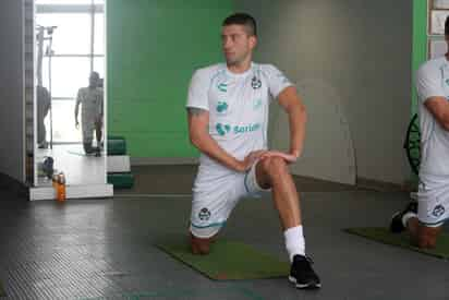 Martín Nervo está contento en el Santos Laguna. (Cortesía)