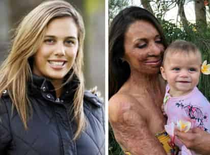 Turia y su pareja Michael Hoskins se convirtieron por primera vez en padres en diciembre de 2017. (INTERNET)