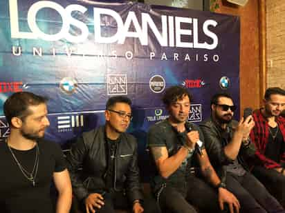 Concierto. Los Daniels presentarán su nuevo disco con un show en vivo que realizarán el 16 de noviembre en CDMX. (ARCHIVO)