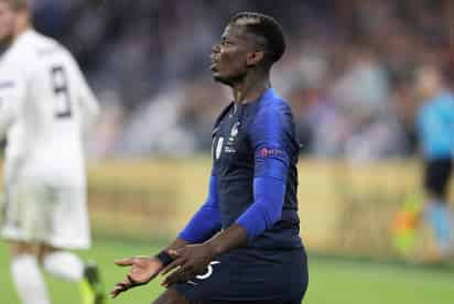 Pogba actualmente se encuentra concentrado con su selección, Francia, para la Liga de Naciones UEFA.