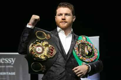 Saúl 'Canelo' Álvarez derrotó en septiembre en una decisión mayoritaria a Gennady Golovkin.