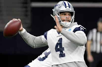 Hay un nuevo ángulo de esa vieja historia ahora que el Novato Ofensivo del Año en 2016 ya sumó su primer triunfo en postemporada. Prescott y los Cowboys (11-6) viajan al Los Angeles Memorial Coliseum para un duelo divisional la noche del sábado ante los Rams (13-3). (AP)