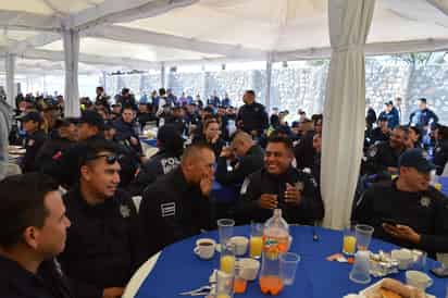 Evento. Se llevó a cabo en la explanada de la DSPM de Torreón. (EL SIGLO DE TORREÓN)