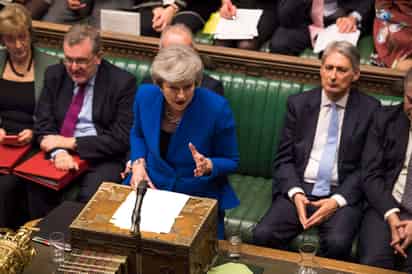 Aseguró que está dispuesta a hablar con los distintos partidos para hallar una solución tras el rechazo del acuerdo del Brexit por el Parlamento. (AP)