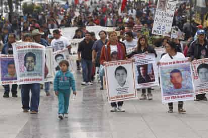 Hasta la fecha se han contabilizado 40 mil 180 personas desaparecidas en el país. (ARCHIVO)