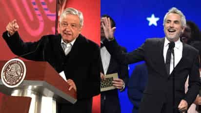 Andrés Manuel López Obrador, felicitó esta mañana al cineasta mexicano Alfonso Cuarón por las 10 nominaciones al los premios Oscar. (ARCHIVO)