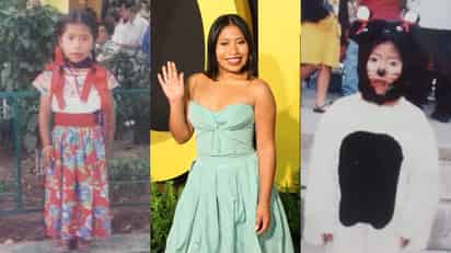 Netflix Film, han sido publicadas una serie de fotografías de la infancia de Yalitza Aparicio, (ESPECIAL)