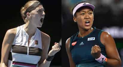 Las casas de apuesta marcan a Petra Kvitova (i) como favorita para llevarse el título sobre Naomi Osaka. (AP y EFE)