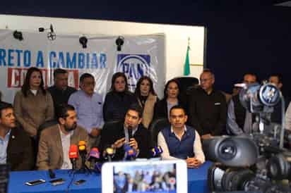 De León considera que el partido no es debilitado y aseguró que no ha habido ninguna renuncia de integrantes inconformes. (TWITTER)