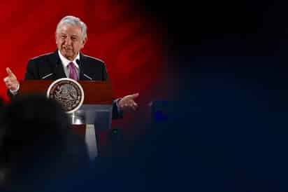 'Fue bastante respetuoso de nuestro gobierno, y eso se lo agradecemos porque nosotros estamos haciendo nuestro trabajo', dijo López Obrador en su conferencia de prensa matutina. (NOTIMEX)